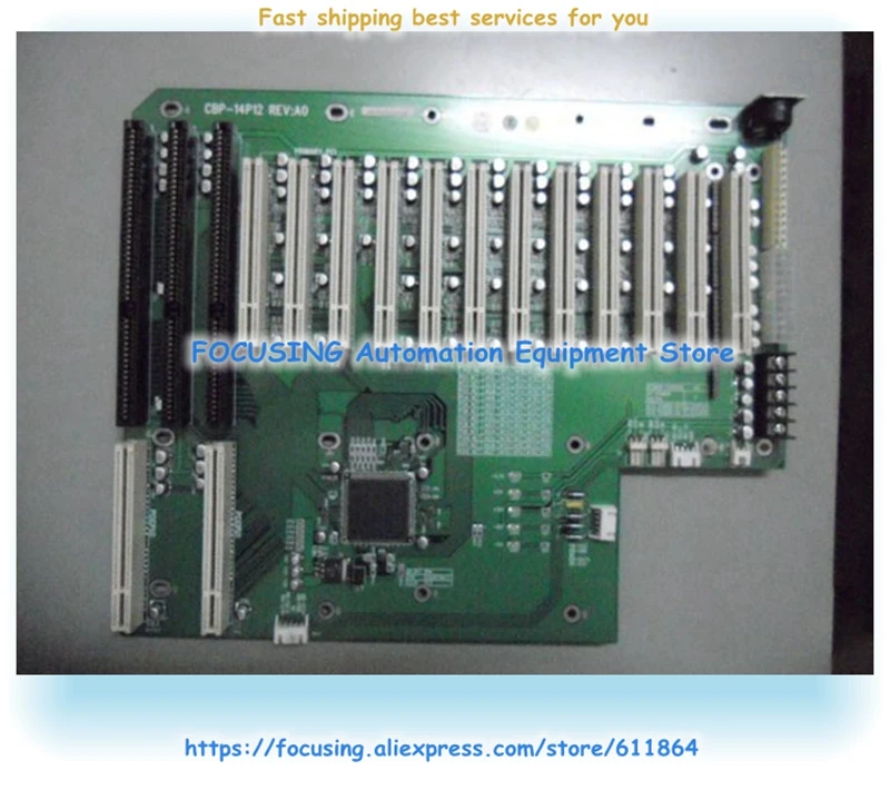 

Original Backplane CBP-14P12 Supports AT/ATX