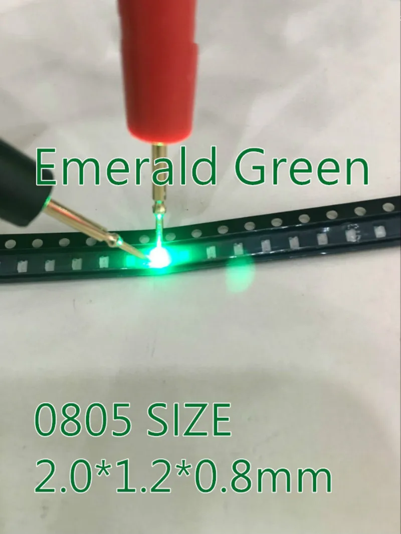 0805 Green LED lamp beads super bright SMD LED 2012