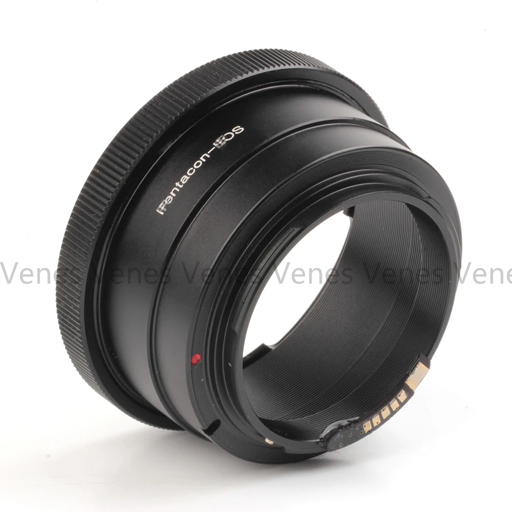 Обновленный адаптер Aperture AF2 для Kiev 60-EOS 2-го поколения, совместимый с Kiev 60 Pentacon 6, объектив для зеркальной камеры Canon (D)