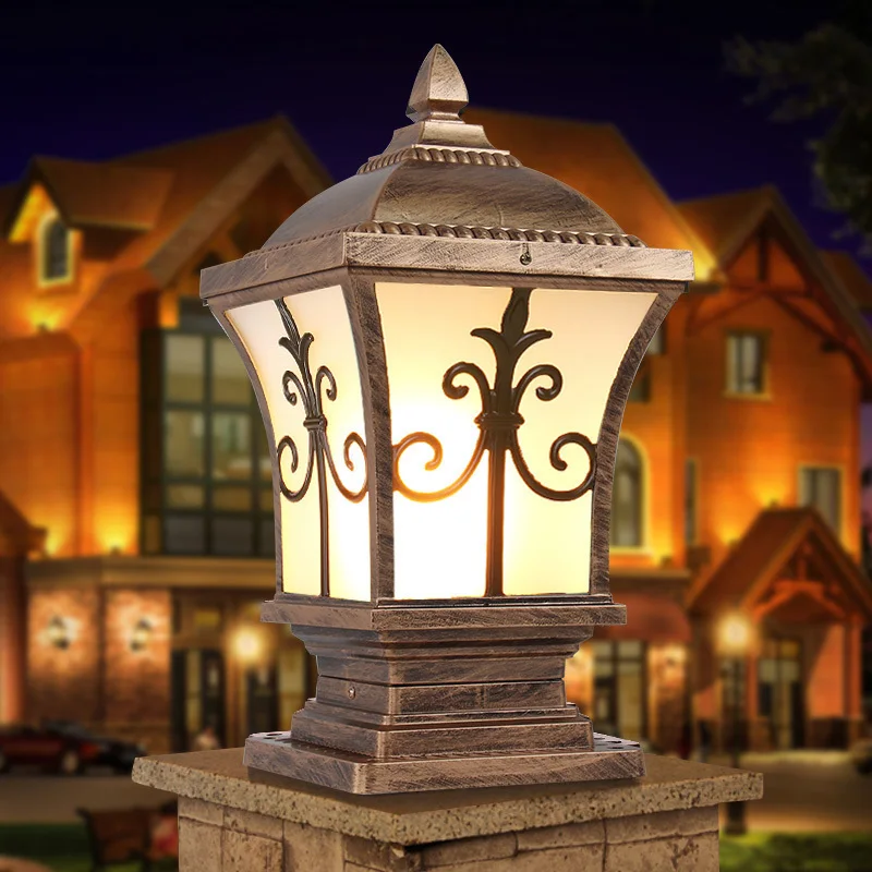 Wall lamp door post door lamp waterproof rusty outdoor  villa garden lamp LO7256