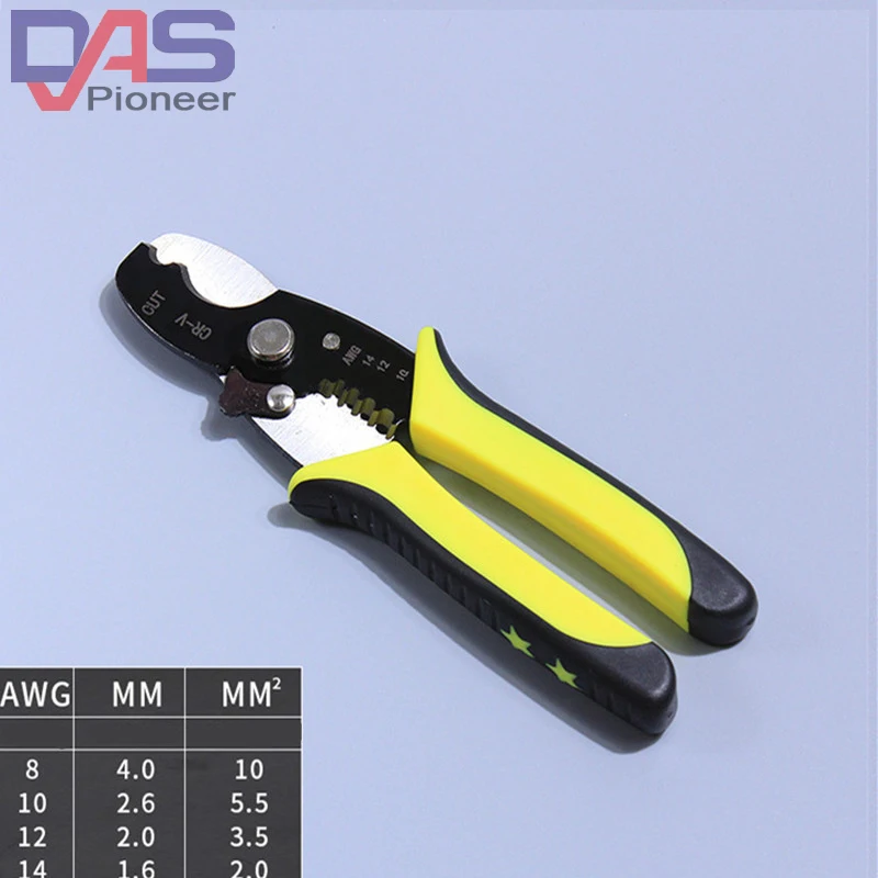 Wire Stripper 2 in 1 Round Cable Cutter & Stripping tool