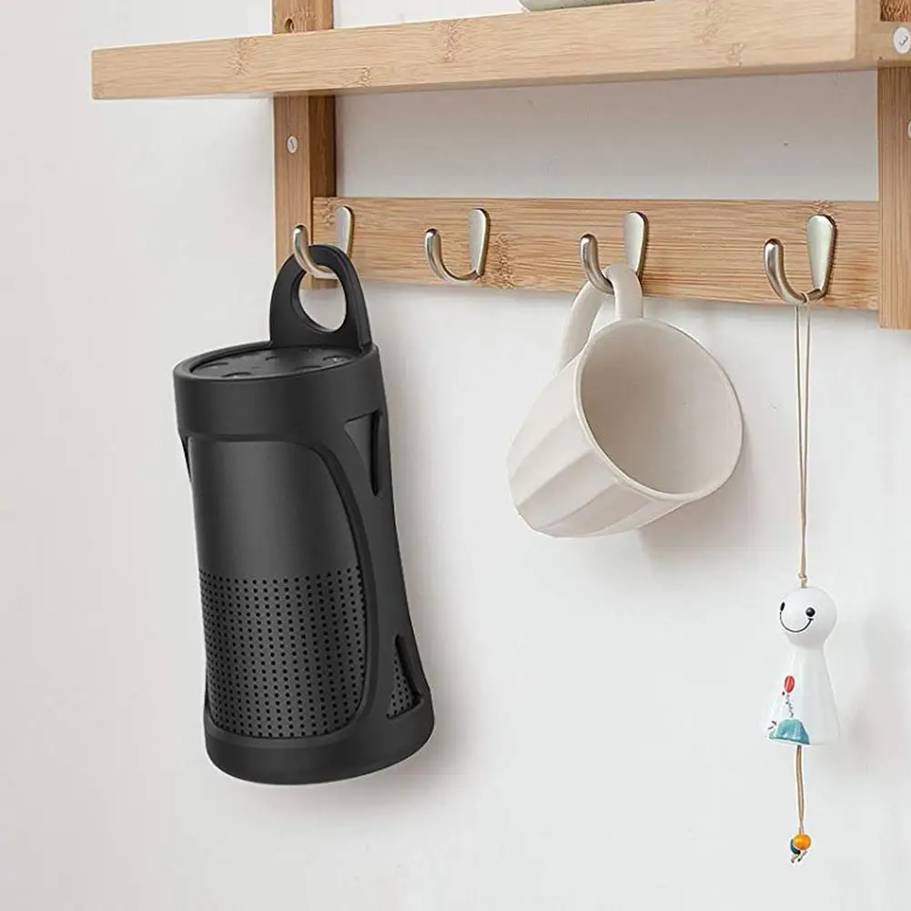 Caso de silicone capa protetora para bose soundlink revolve protetor hosuing capa sem fio bluetooth alto-falante acessórios escudo