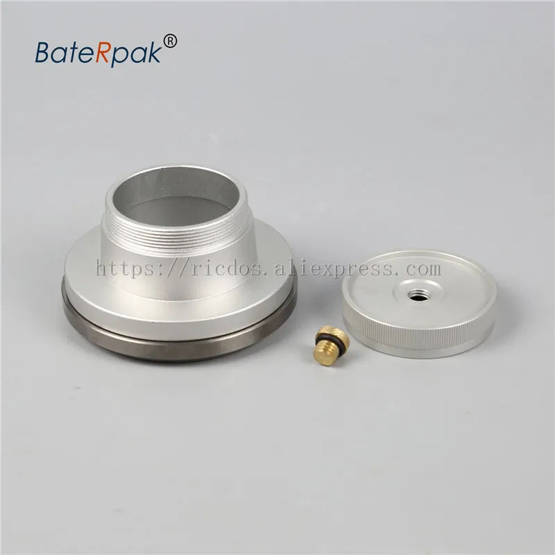 100x90x12 مللي متر RJ1 BateRpak 14 قطعة/16 قطعة المغناطيسي الألومنيوم الحبر حامل الكأس مع التنغستن الصلب حلقة الوسادة آلة الطباعة خزان