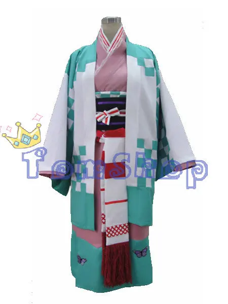 Anime Ao no Exorcist Blue Exorcist Moriyama Shiemi Japanese Kimono Cosplay Uniform Women Halloween Costumes