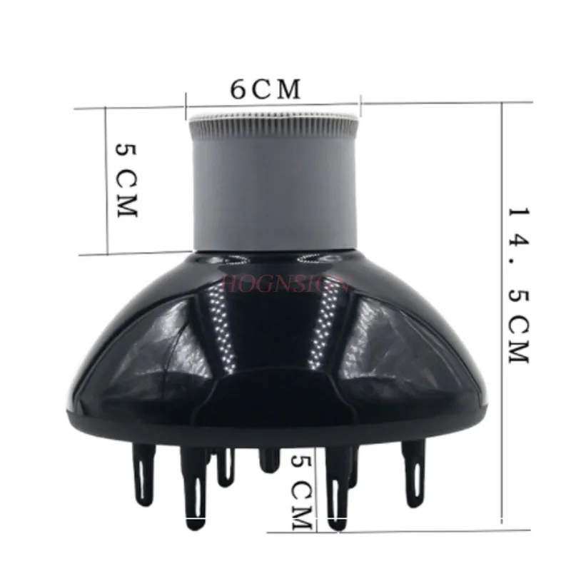 Barber Shop Adjustable Size Wind Blow Hair Diffuser Cover Large Drying Hood Shape Hair Tube Wind Tube Head Dryer Sale