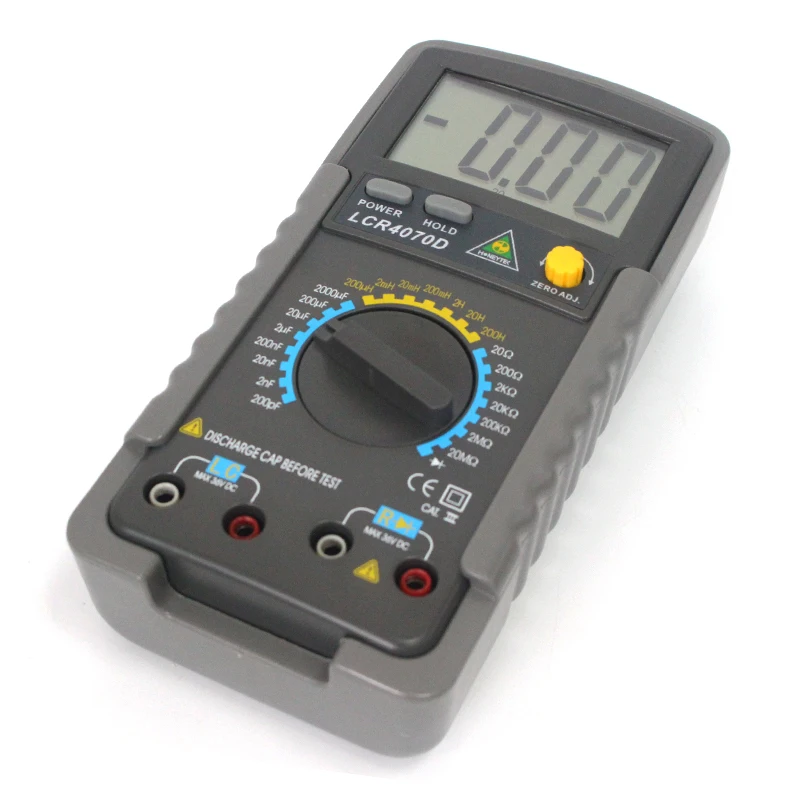 LCR4070D digital bridge,High Precision Electronic Capacitance Inductance Meter Digital Bridge LC Meter Multimeter LC RC