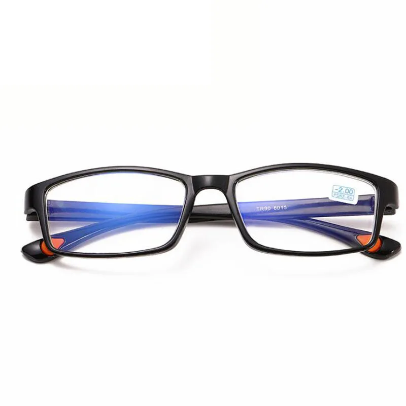 Square Myopia Glasses With Degree Women Men Short-sight Eyewear Black Frame Glasses -1.0 -1.5 -2.0 -2.5 -3.0 -3.5 -4.0 -5.0 -6.0