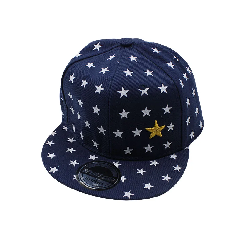 New High Quality Child Hip Hop Cap Boys Summer Baseball Caps Girl Star Adjustable Children Snapback Fashion Hat For Kids Gorras