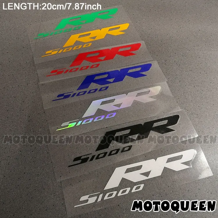 Motorcycle body Wheels Fairing Helmet Tank Pad decoration logo reflective Accessories Stickers  Decals For S1000RR S100 RR