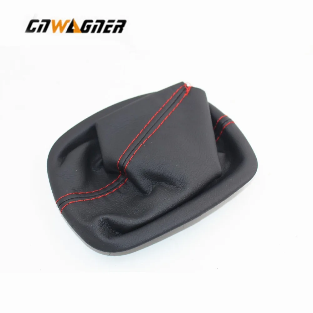 Red Stitching for VW Passat B5  1997-2000 Car Gear Gaiter Boot CNWAGNER Car styling