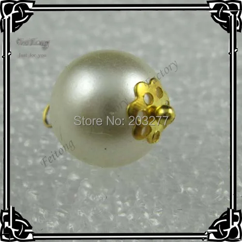 Pengiriman gratis! 80 pcs/lot 1.2 CM diameter mutiara plastik manik-manik mutiara fashion aksesori