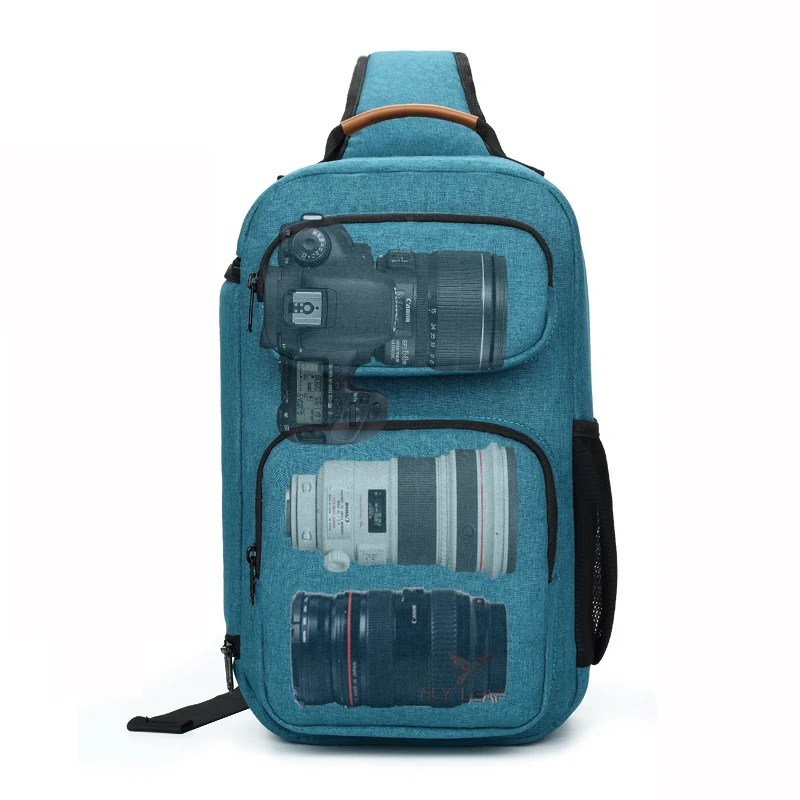 Digital SLR camera bag male backpack bag waterproof professional messenger camera bag anti - theft bag Flyleaf FL-345#