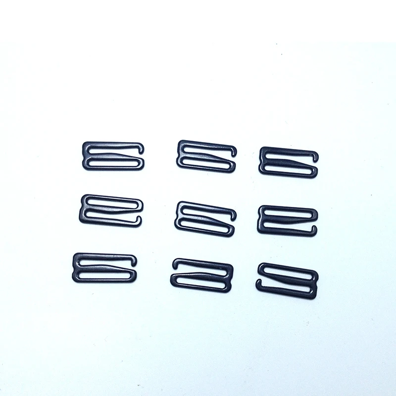 Gunmetal Metal Alloy Hooks 1/2