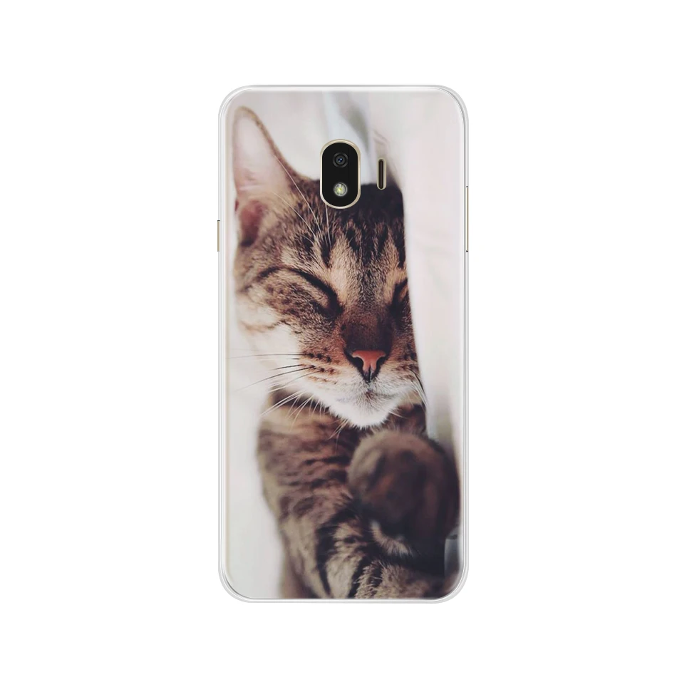 Piękny wzorzyste etui do Samsung Galaxy J4 2018 J400 SM-J400F przypadkach miękkiego silikonu TPU tylna pokrywa dla Samsung J4 2018 funda Capa — zdjęcie 4