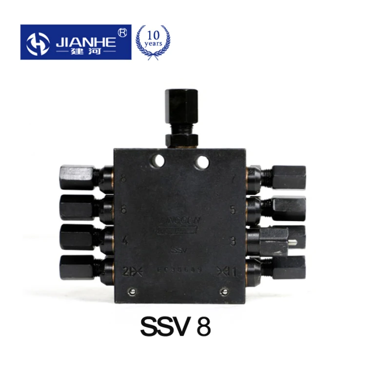 

Grease distributor block, Divider Valve SSV series,progressive lubrication divider valve SSV series