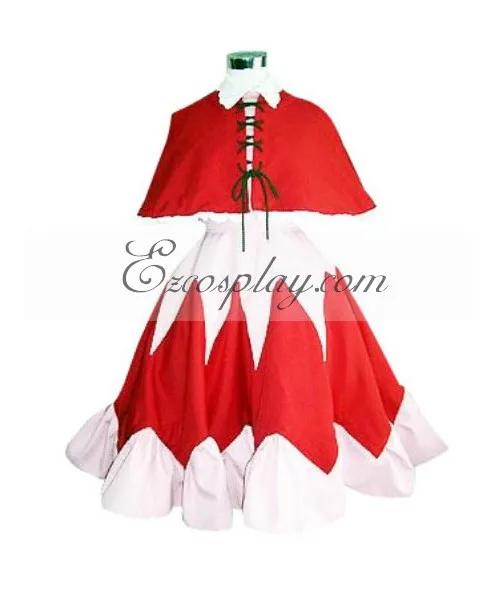 

Bisuke Red Dress Cosplay Costume E001