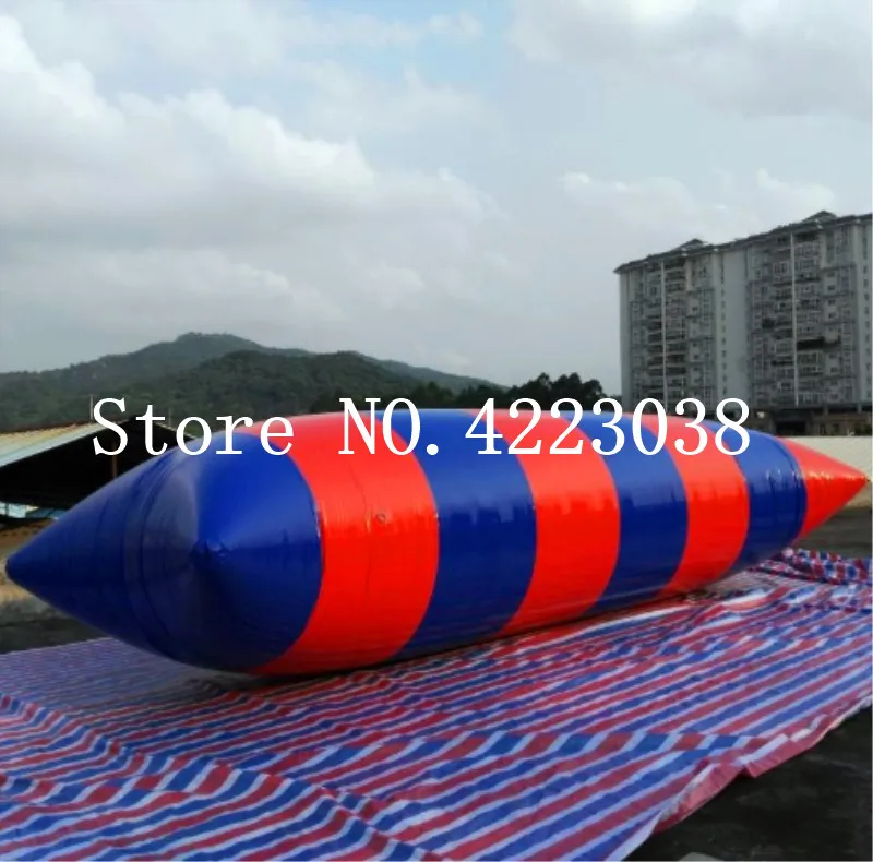 Free Shipping Door To Door 5m*2m Inflatable Water Blob,Water Jumping Bag Inflatable Aqua Trampoline For Sale