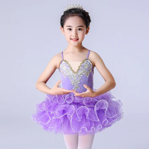 Professionl Ballet Tutu Swan Lake Ballet Costume Ballerina Dress Kids Child Ballet Tutu Skirt Dance Dress For Girls