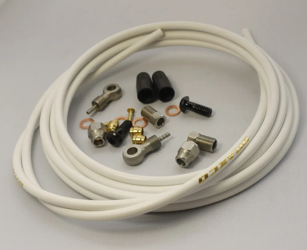 HYDRAULIC HOSE KIT SUIT AVID JUICY 5 7 CARBON ULTIMATE WHITE 300CM