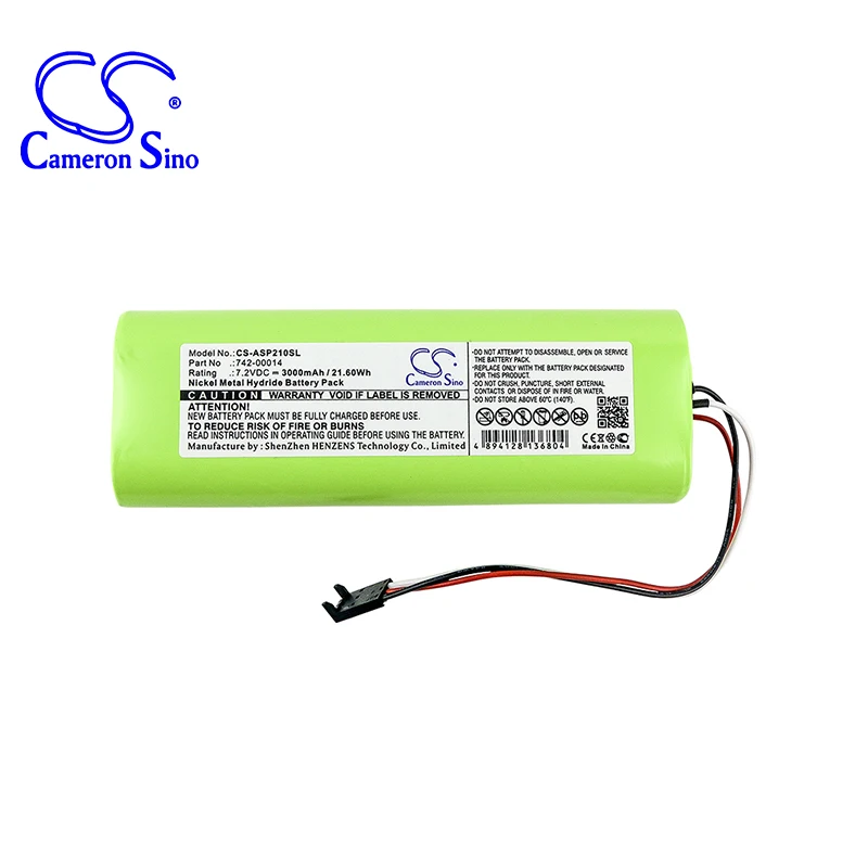 

Cameron Sino 3000mah battery for APPLIED INSTRUMENTS Super Buddy Super Buddy 21 Super Buddy 29 742-00014 batteries