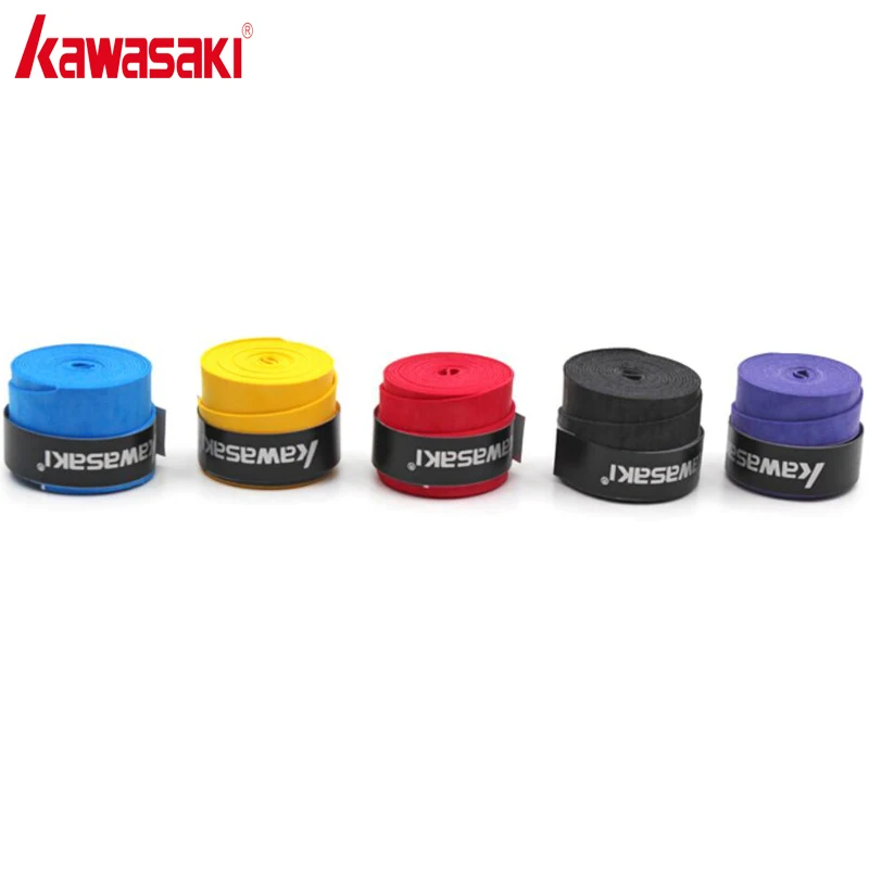 

10Pcs/lot Kawasaki Racket Over Grip X9 Tennis Racket Grip Anti-slip Breathable Badminton Hand Tape Dry Sweatband Good Quality