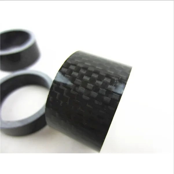 4pcs full Carbon Fibre bike washer 1-1/8