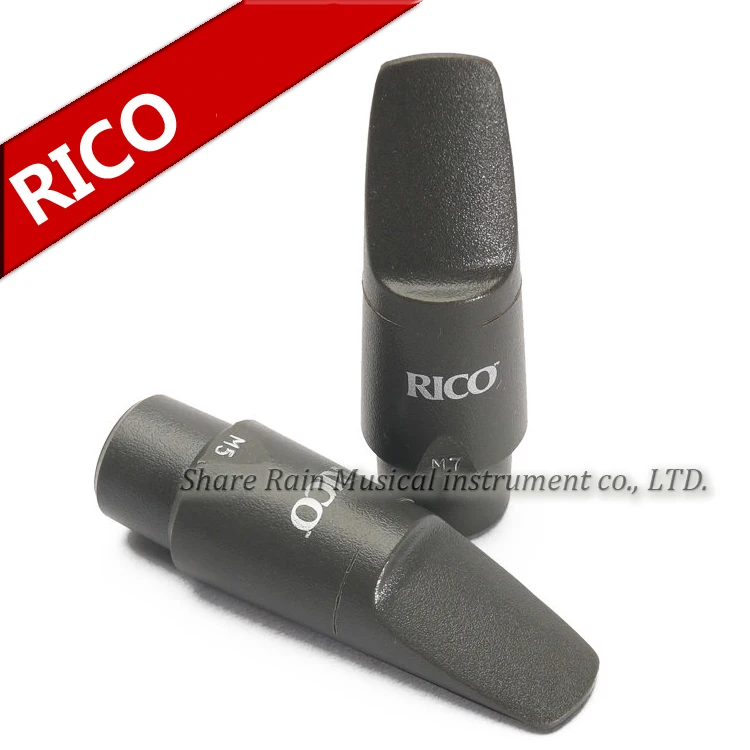 

RICO Bb soprano saxphone plastic mouthpiece M5 M7 close to the metal mouthpiece