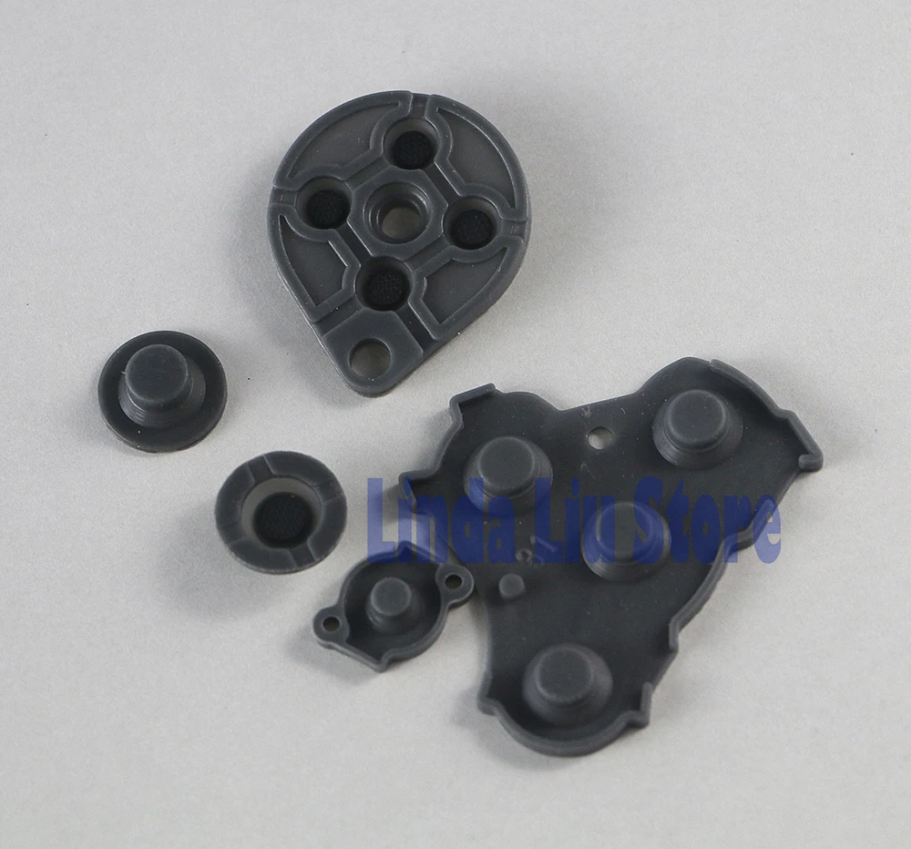 ChengChengDianWan 5 компл./лот для контроллера Nintend GameCube NGC, проводящая силиконовая кнопка, замена