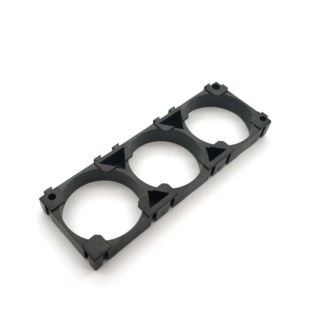 32650 3x Battery Holder Bracket Cell Safety Anti Vibration Plastic Brackets For 32650 Batteries