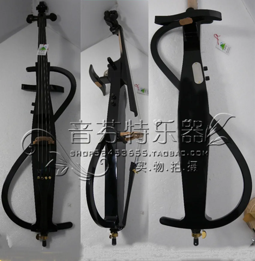 high    Quality  black cello electronic cello 6.5 big jack earphones battery