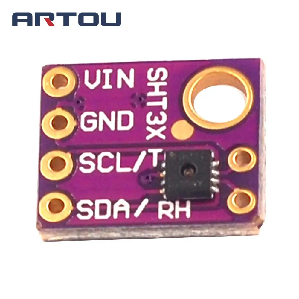 SHT30/SHT31/SHT35 디지털 출력 온도 및 습도 센서 모듈 IIC I2C 인터페이스 3.3V GY-SHT31-D Arduino 용