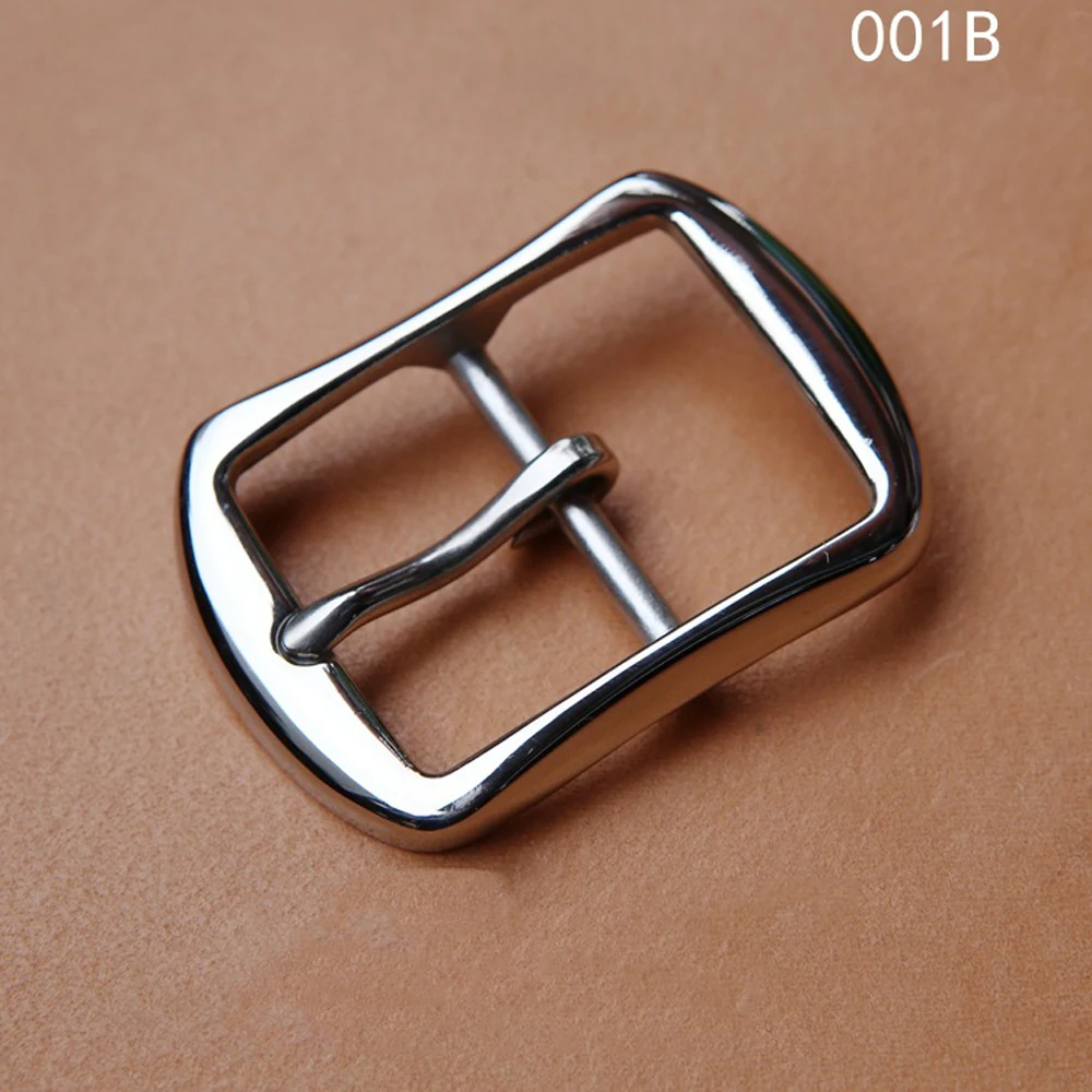 DIY leather craft solid roestvrij stalen dubbele slip gesp 3 ontwerp innerlijke 35mm 3 stks/partij