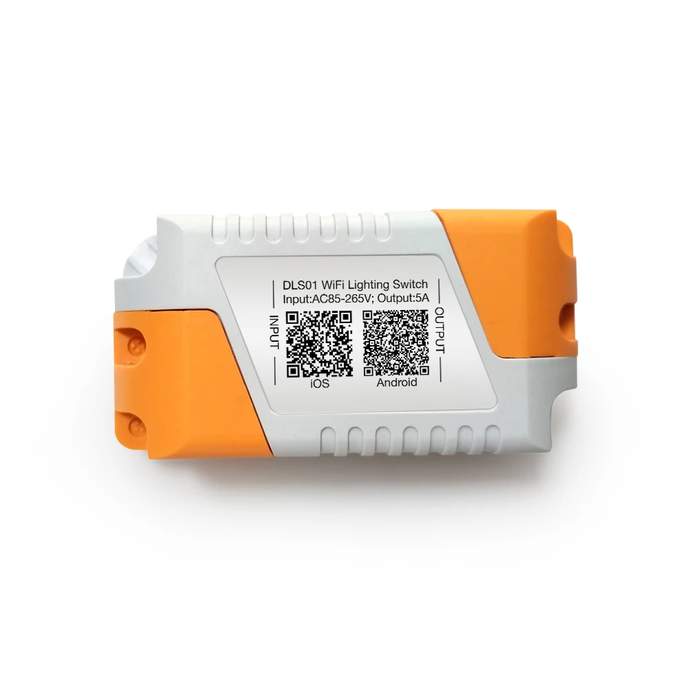 Wifi inteligente interruptor de controle de luz ios android app controle remoto dc 5a ac 85-265v compatível com google alexa