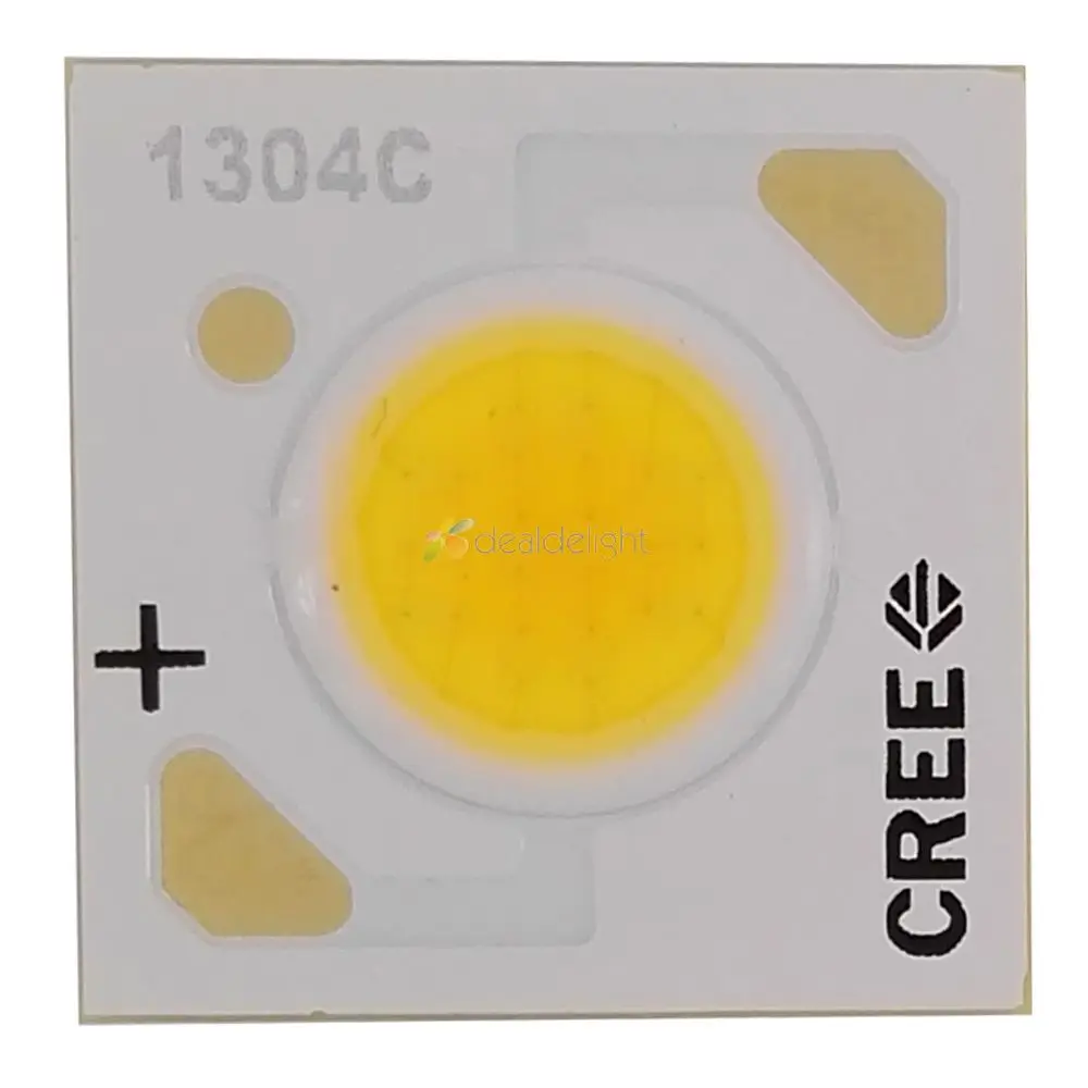 5pcs CXA1304 Ceramics COB LED Array Light EasyWhite 5000K Warm White 3000K DC9V 1A 3.7-10.9W with or without Holder