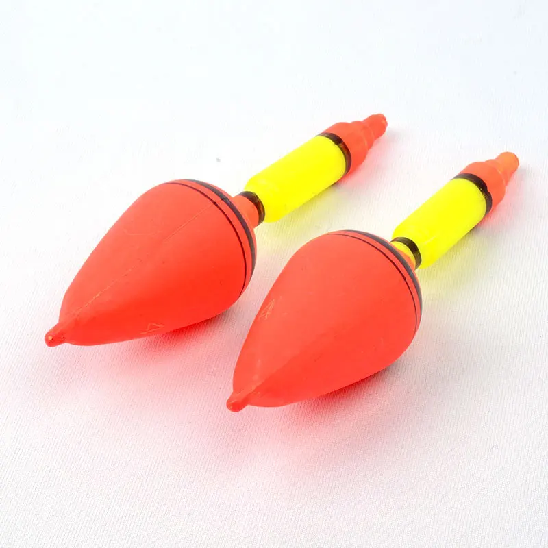 4# Fishing Float Vertical Buoy Plastic  Floats  for fishing 5PCS Fishing Float Bobbers