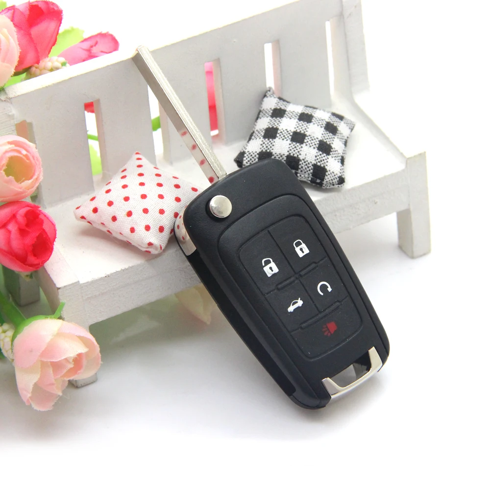 Lockartist Auto Transponder 5Buttons 315MHz Smart Flip Remote Control Flip Key for Buick GL8  High Quality Free Shipping