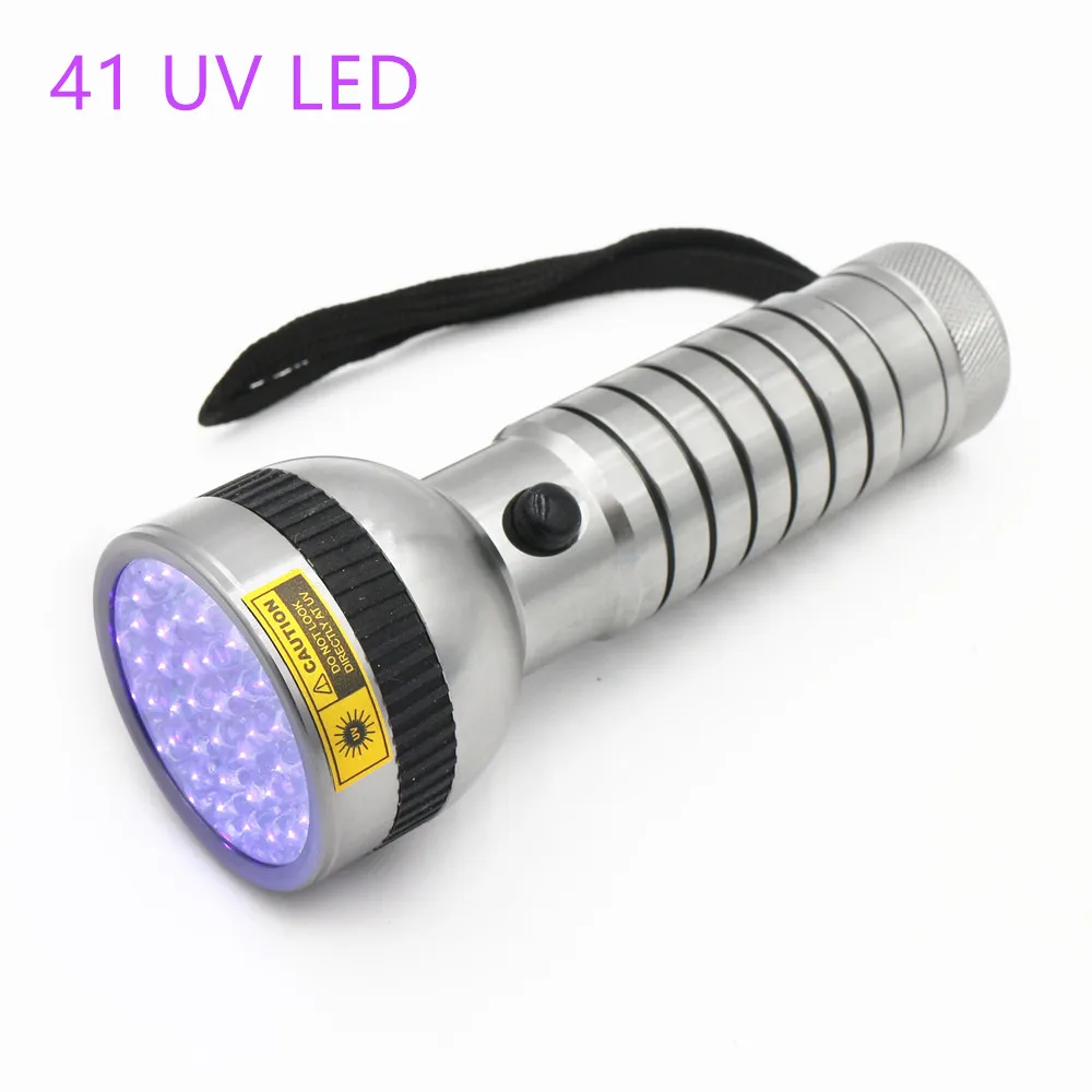 Imagem -03 - Lanterna de Luz uv Led Led 41led 21led 12led Luz Uv-nm Lanterna Tochas Lâmpada de Luz