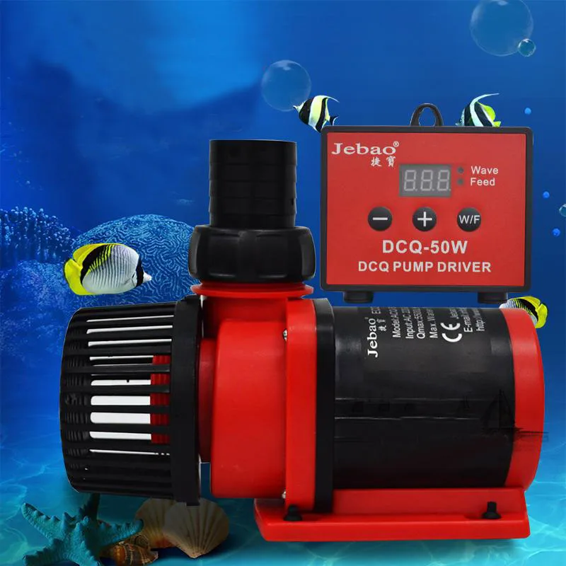 Jebao DCQ-3500 LCD Display Controllable DC Return Water Pump for Marine Aquarium Sump Pump Fish Tank Wave Maker 3500L/h