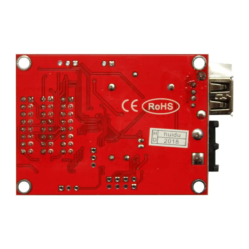 Huidu hd-u60 P10 controller per segnaletica programmabile a led monocolore e doppio colore, segnaletica mobile a LED digitale con comunicazione