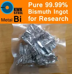 Lingot de Bismuth pur 99.99%, particules solides, granulés de Grain, métal, expérience de recherche, université, livraison gratuite et rapide