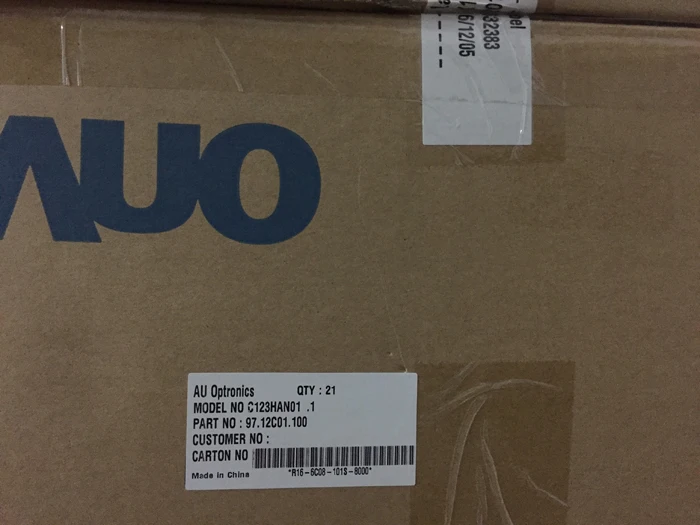Teste perfeito painel lcd de 12,3 "polegadas marca A + C123HAN01.1 12 meses de garantia
