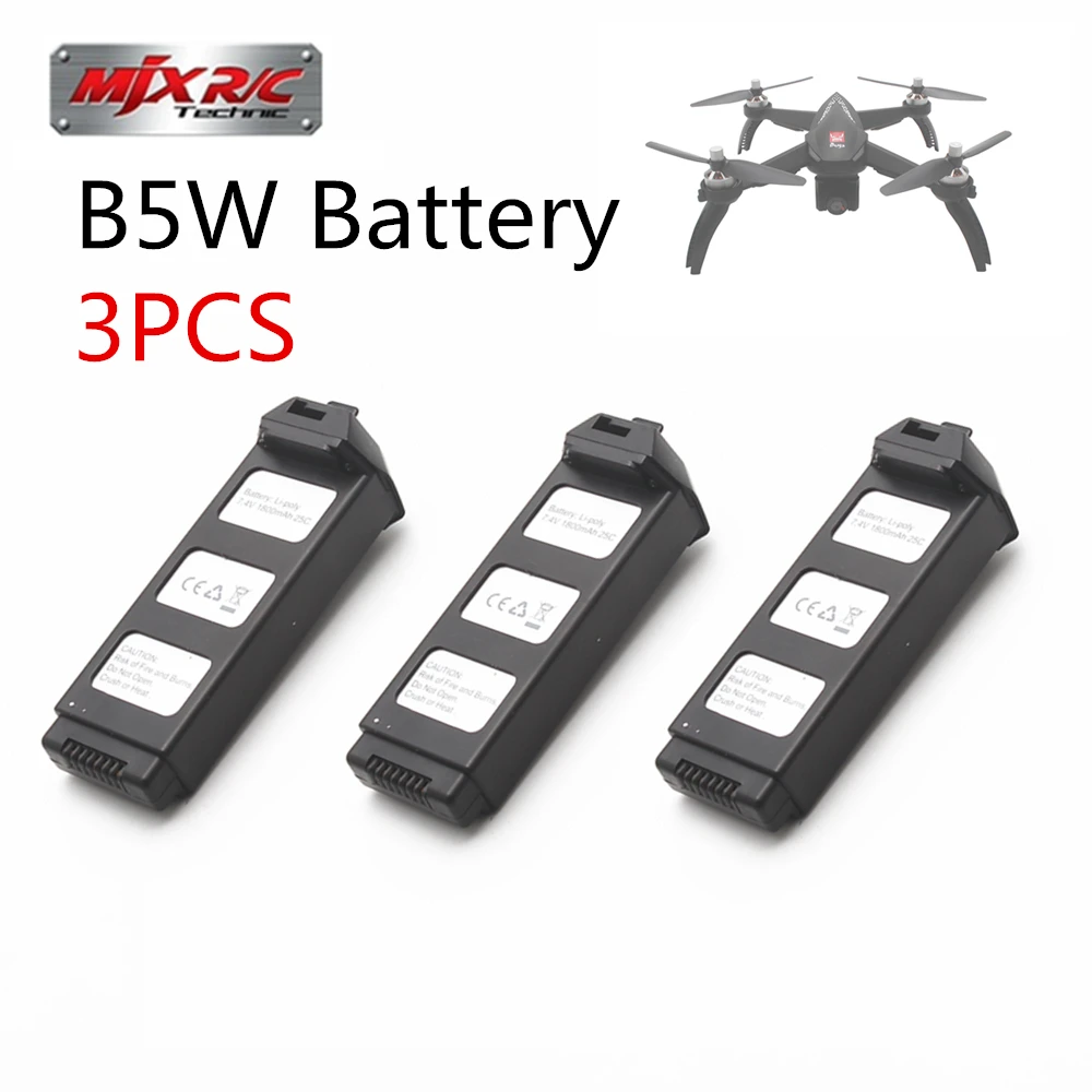 100% Originale MJX Bugs 5W 7.4V 1800 MAH Li-Po Batteria per MJX B5W brushless ad Alta velocità RC Drone Pezzi di Ricambio Accessori Batteria