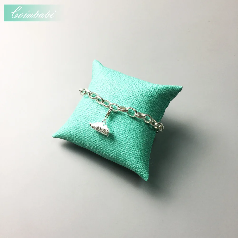 Charm Pendant Cruise Ship,2018 Fashion Jewelry Trendy Real Authentic 925 Sterling Silver Gift For Women Men Fit Bracelet image 4