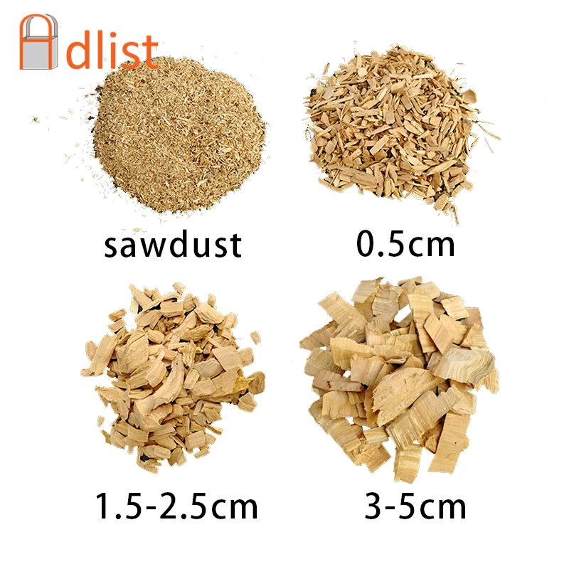 

450g Apple Sawdust BBQ Wood Chips for Smoking Cold Smoker Generator Mini Wood Chunks Grilling Cook Flavor Bacon Fish Meat Panic