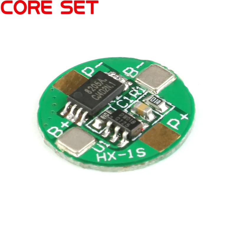 2 قطعة 3.7 فولت 18650 لوح حماية 3.7 فولت 1S 2.5A BMS PCM PCB لوح حماية البطارية ل 3.7 فولت بطارية ليثيوم أيون خلية حزمة