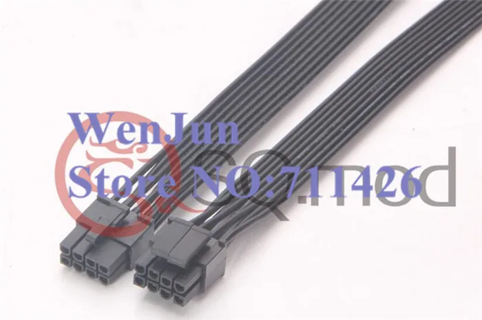 High Quality PSU 8Pin to 8(4+4)-Pin CPU Modular Power Supply Cable for Corsair AX1200