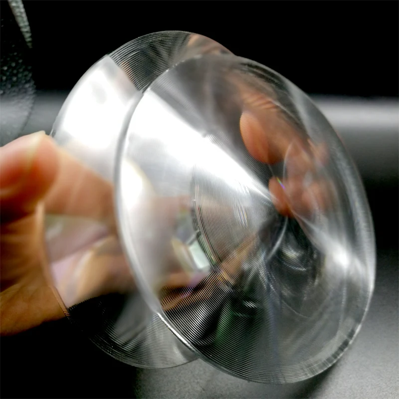Drop shipping Diameter 40/42/43/50/55/60/70/75/85/90/100mm Focal length 40mm PMMA Fresnel lenses