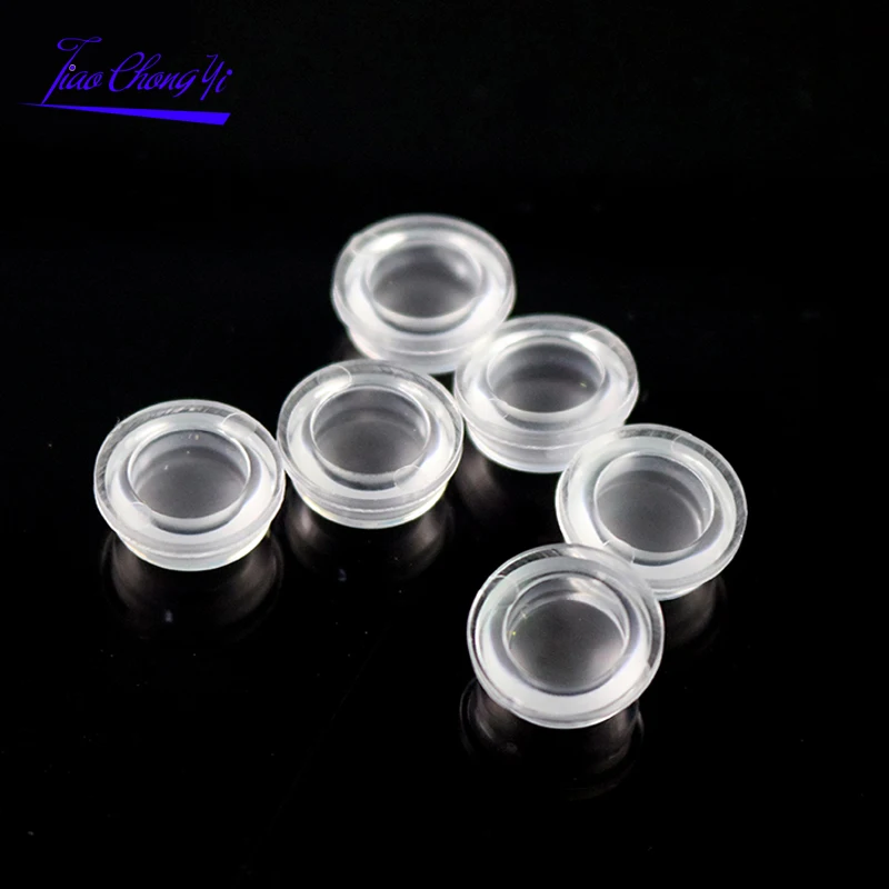 LED Lens Reflector Collimator For 5050 Convex Optical Lens Reflector Collimator 11.4*6.3mm 20PCS