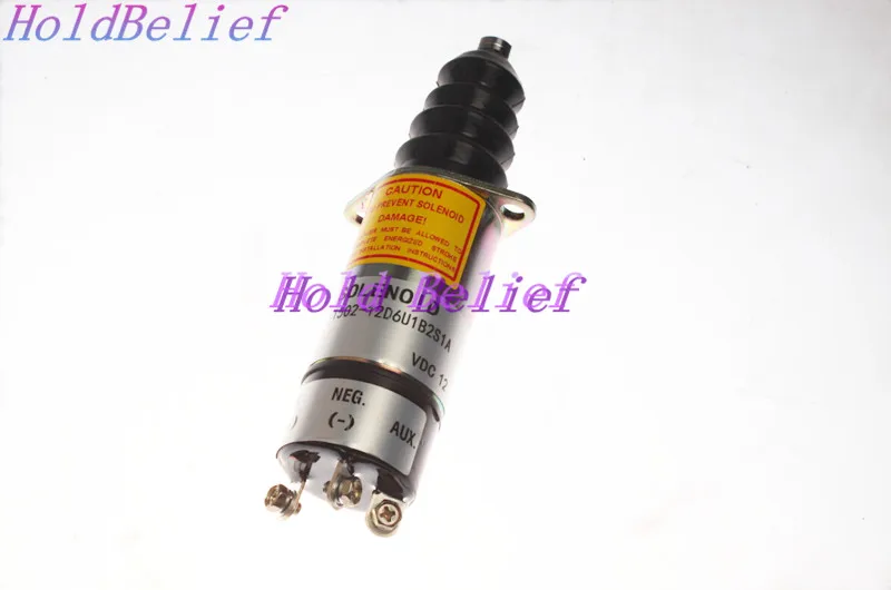 

New Stop solenoid 1500-2011 1502-12D6U1B2S1A for Woodward 12V