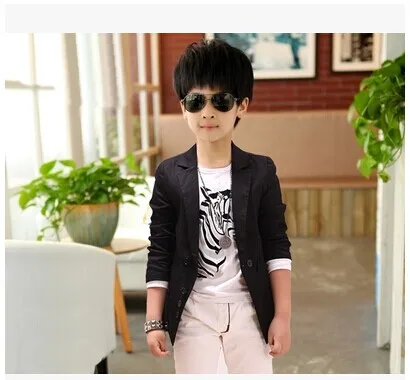 Baby Boys Suits Costume for Boy 2019 Autumn Single Breasted Kids Blazers Boy Suit Formal Wedding Wear Cotton Children Clothing